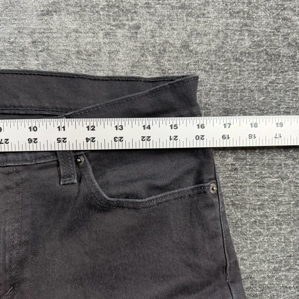 Levis 511 Slim Fit Black Jeans Mens Size 32x30 04511-1907 Stretch Denim